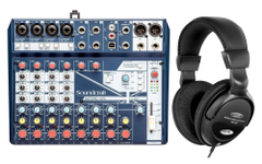 Soundcraft Notepad-12FX Compact Mixer Set incl. Headphones