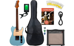 Jet Guitars JT-300 E-Gitaar Blue Starter Set