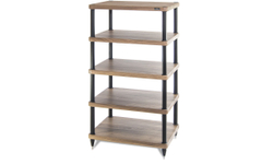 Solidsteel S3-5 HiFi Audio Rack Walnut