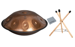 Sela 320 Harmony Handpan D Kurd 10 Phoenix Steel Set