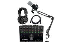 M-Audio AIR 192|14 USB Audio/MIDI Interface Podcast Set