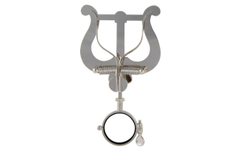 Riedl Marching Lyre for Bb Clarinet with Ring, Large Lyre