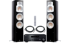 Yamaha R-N600A BL / NS-555 Ensemble Stéréo Réseau