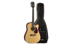 Cort MR 710F Natural Satin Set avec Housse