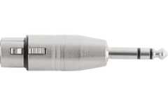 Pronomic AD-JSXF Adapter 6,3mm Stereo-jack male / XLR female