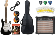 Squier Mini Stratocaster V2 LRL Black Starter Set
