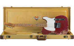 Fender Custom Shop Limited Edition '50s "Cocked Wah" Pine Esquire Super Heavy Relic Aged Cimarron Red