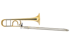 Lechgold QP-17GL Quarter Trombone Gold Brass
