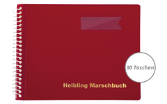 Helbling BMR30 Carnet De Marche Rouge 30 Pochettes