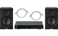 ELAC Debut B6.3 BK / QED / BC Acoustique EX-214 HiFi Stereo Set