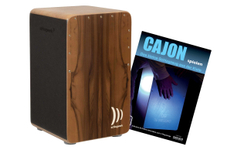 Schlagwerk CP4905 Cajon La Perú EVO Walnut Deluxe Set incl. Escuela de Cajón