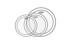 Remo 12" 13" 16" Pinstripe Clear FellSet