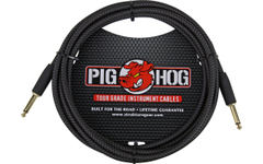 Pig Hog "Black Woven" Câble D'Instrument 3m
