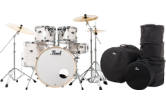 Pearl Export EXX725BR/C777 Drumkit Slipstream White Set avec Housses