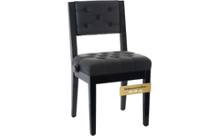 Classic Cantabile Siège De Piano Premium Noir Brillant