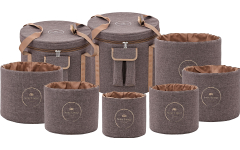 Meinl Sonic Energy Crystal Singing Bowl Travel Bag Set