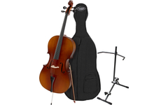Classic Cantabile Student Cello 4/4 Ständer Set