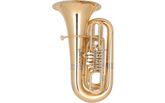 Miraphone Bb-Tuba Modell 91 Goldmessing