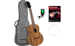 Set de Ukulele Tenor Cascha Zebra Wood