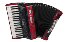 Hohner Bravo III 72 SilentKey Rosso