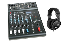 Set de Mesa de Mezclas Studiomaster Club XS 6+