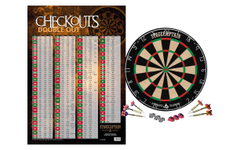 Stagecaptain DBS-1715 BullsEye Pro Dartscheibe Poster Set