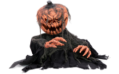 Europalms Halloween bewegte Kürbis-Monster Figur