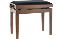 Banco De Piano Gewa Deluxe Nogal Mate