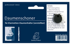 aS Copri-Pollice Per Clarinetto Regolabile (Rotondo)