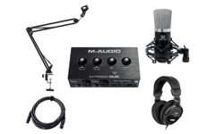 M-Audio M-Track Duo Podcast Set