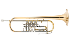 Classic Cantabile TR-43G Bb Concerttrompet Goudmessing