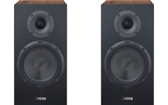 Canton GLE 30 S2 Regallautsprecher Paar Nussbaum  - 1A Showroom Modell (Zustand: wie neu, in OVP)