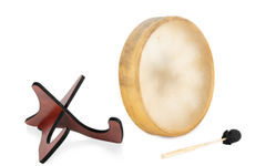 Classic Cantabile TSD-16 Traditionele Sjamanentrommel Met Paardenhuid 16" Set Met Standaard