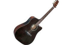 Ibanez AAD361CE-TKR Advanced Acoustic Transparent Black High Gloss