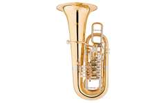 Lechgold FT-20/6GL F-Tuba Gelakt Goudmessing