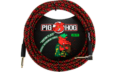 Pig Hog "Tartan Plaid" Câble Instrument 6m Coudé