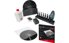Knosti Disco-Antistat Schallplatten Waschgerät + 50 Innenhüllen Set