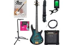 Ibanez GSR200PC-TMU Transparent Marine Burst Starter Set