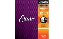 Elixir 16052 Akoestische Fosfor-Brons Nanoweb Light