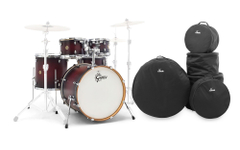 Gretsch CM1-E825-SDCB Catalina Maple Shellset Satin Deep Cherry Burst Set inkl. Gigbags