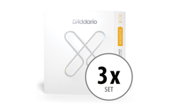 D'Addario XS 80/20 Bronze Coated 12-56 Light Top/Medium Bottom 3x Set