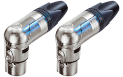 Neutrik NC3FRX XLR Right-Angle Socket 2x Set