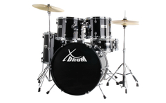 XDrum Semi 22" Standard Batería Midnight Black incl. Escuela