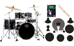 Mapex Venus Stage Drumkit Black Galaxy Sparkle Starter Set