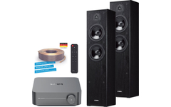 WiiM AMP / Yamaha F51 Streaming Stereo System Set Gray