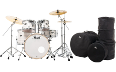 Pearl Export EXX705NBR/C777 Drumkit Slipstream White Set mit Taschen