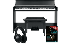 FunKey DP-1088 SM Digitalpiano Schwarz matt Set inkl. Bank, Kopfhörer und Schule