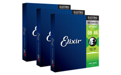 Elixir 19027 Electric Optiweb Custom Light 3er Set
