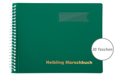 Helbling BMG30 Marschboek groen 30 vakken