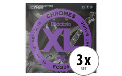 D'Addario ECG24 XL Chromes Set Da 3
